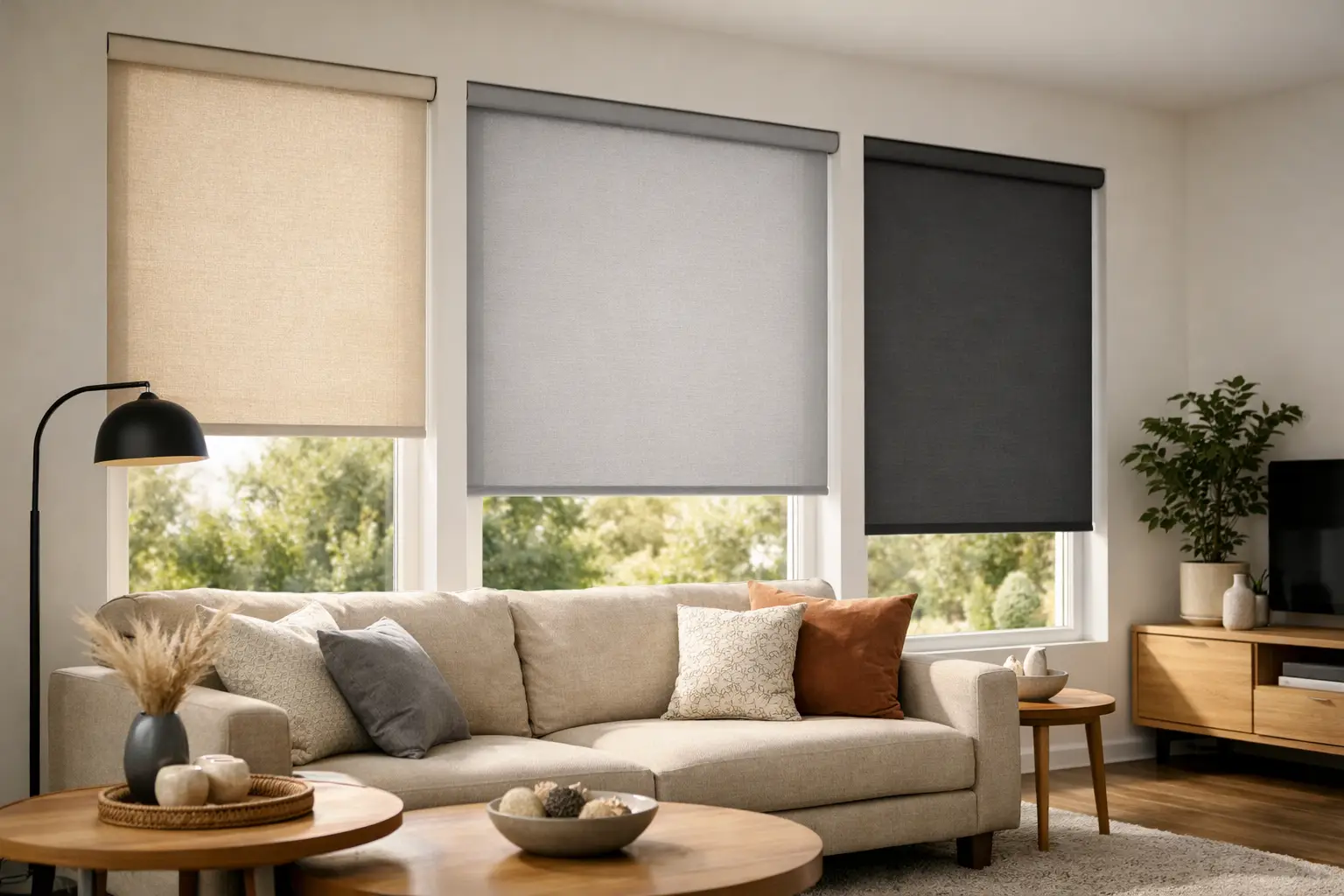 Best Roller Shades for Living Room Style