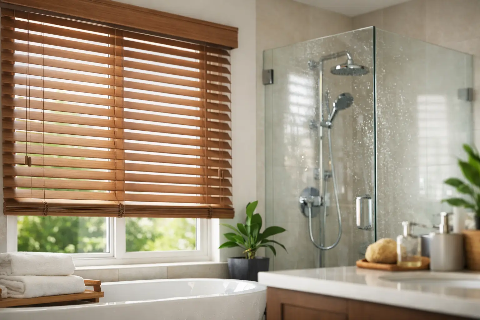 Faux Wood Blinds for Humid Rooms