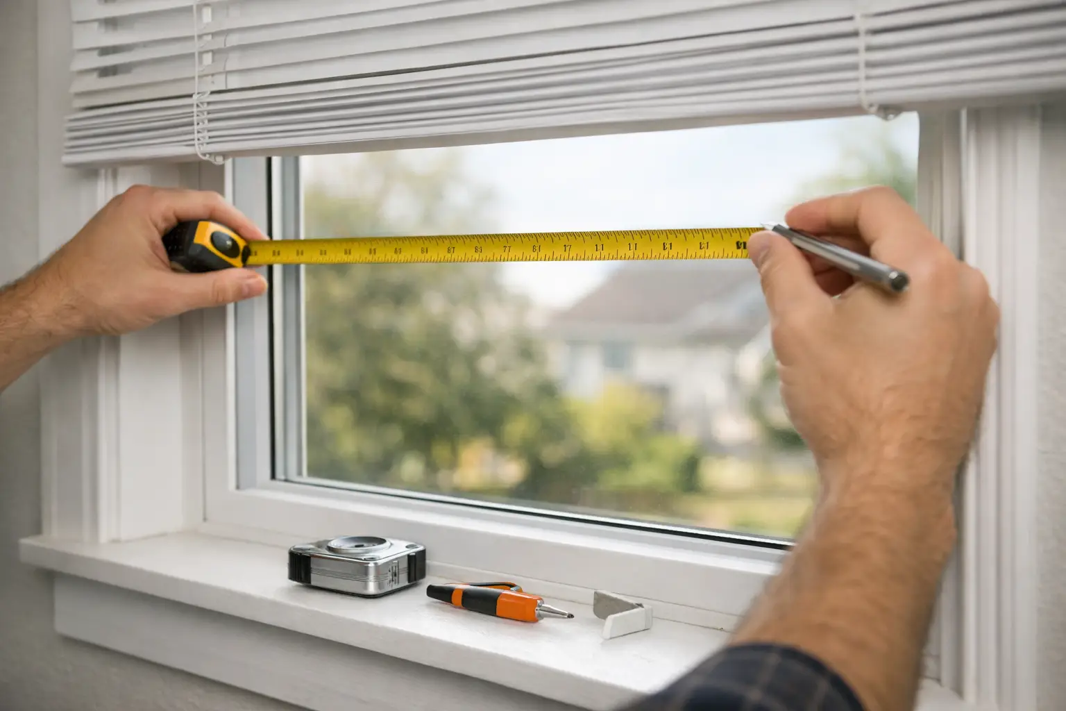 How to Measure Blinds for Inside Mount
