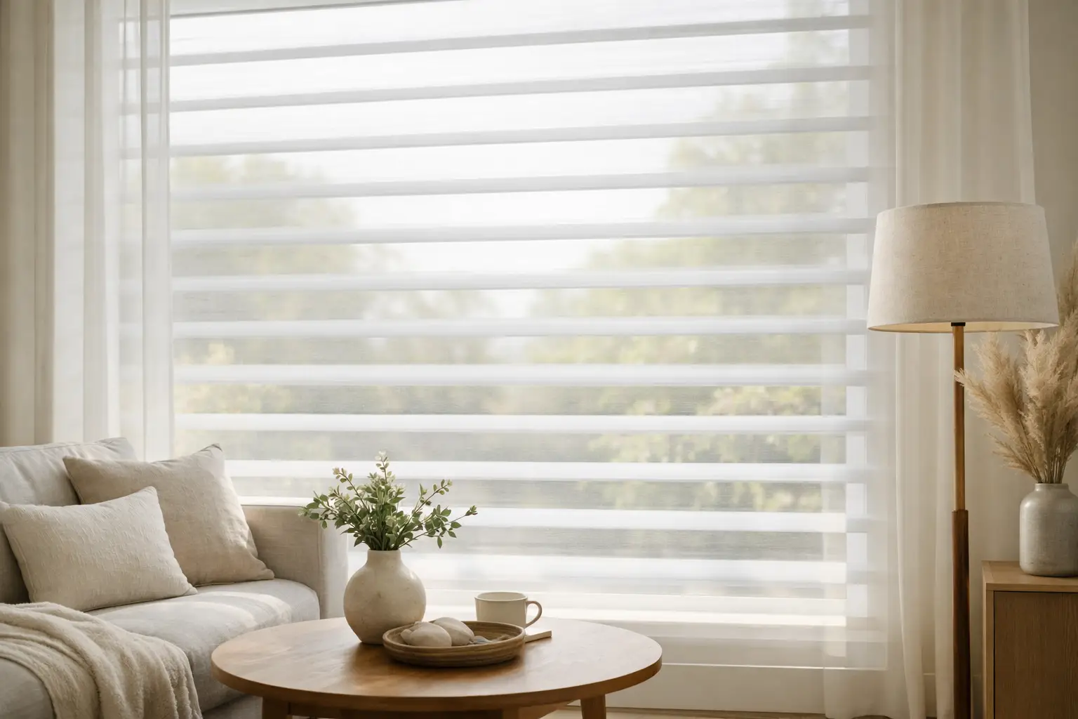 Sheer Shades for Soft Natural Light at Home