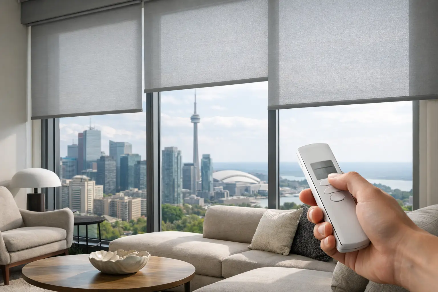 Motorized Shades Toronto Homeowners Want