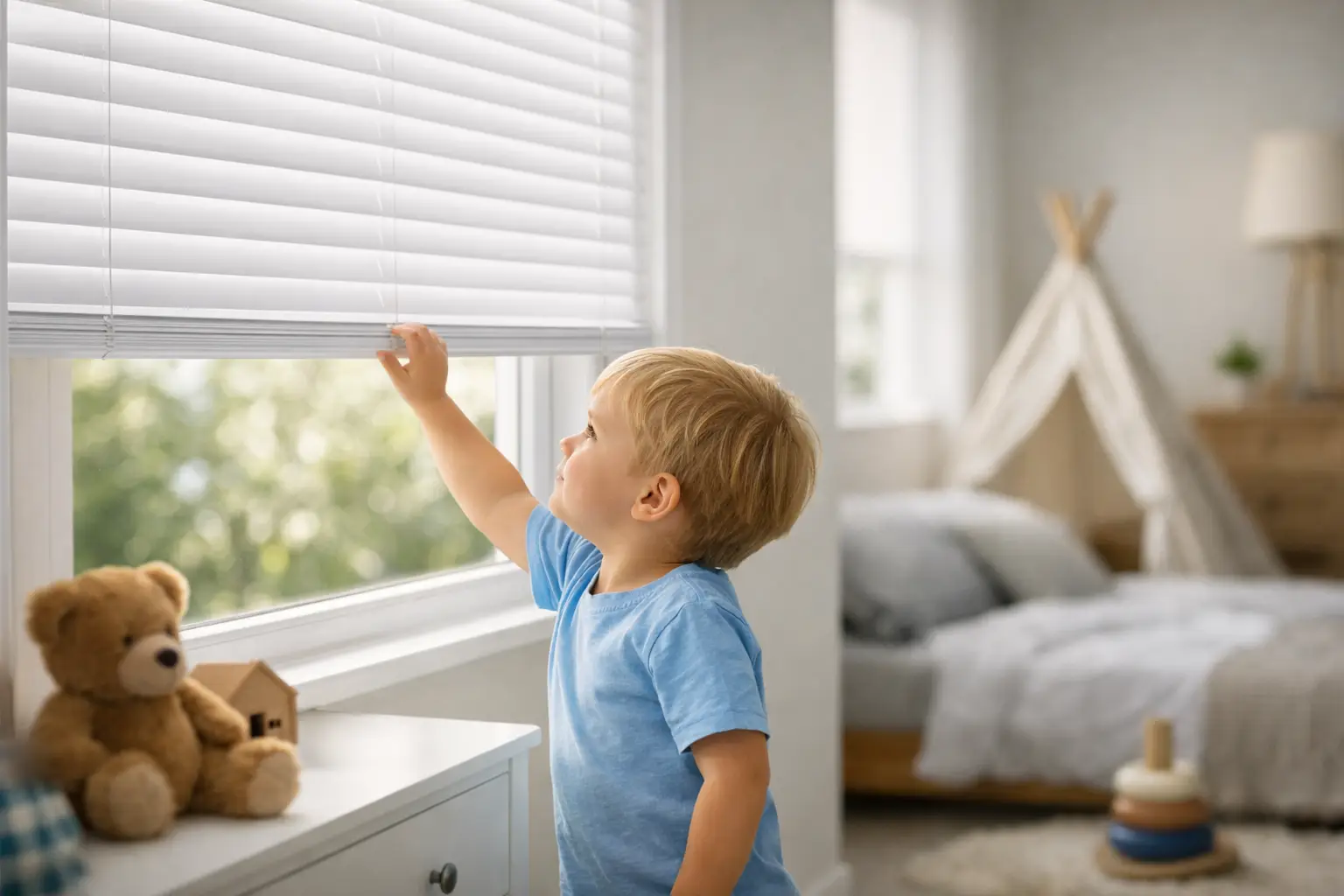 Child Safe Cordless Blinds for Every Room