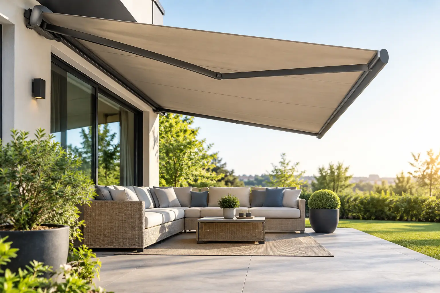 Automated Awning Guide for Smarter Outdoor Shade